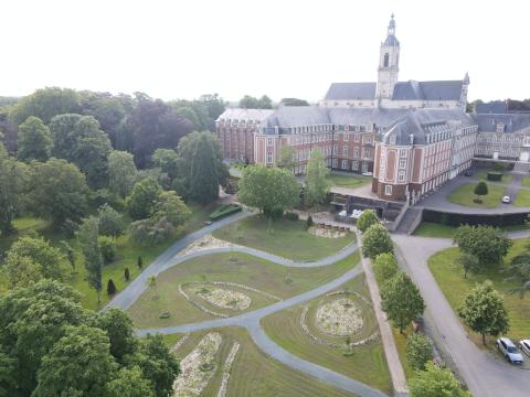 Renovatie park abdij van Averbode